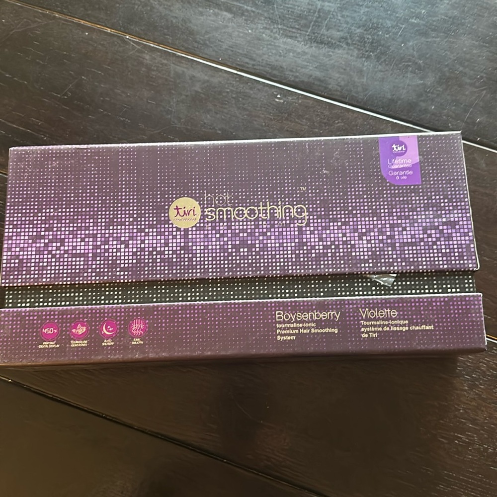 Tiri International smoothing hair brush system heat tool